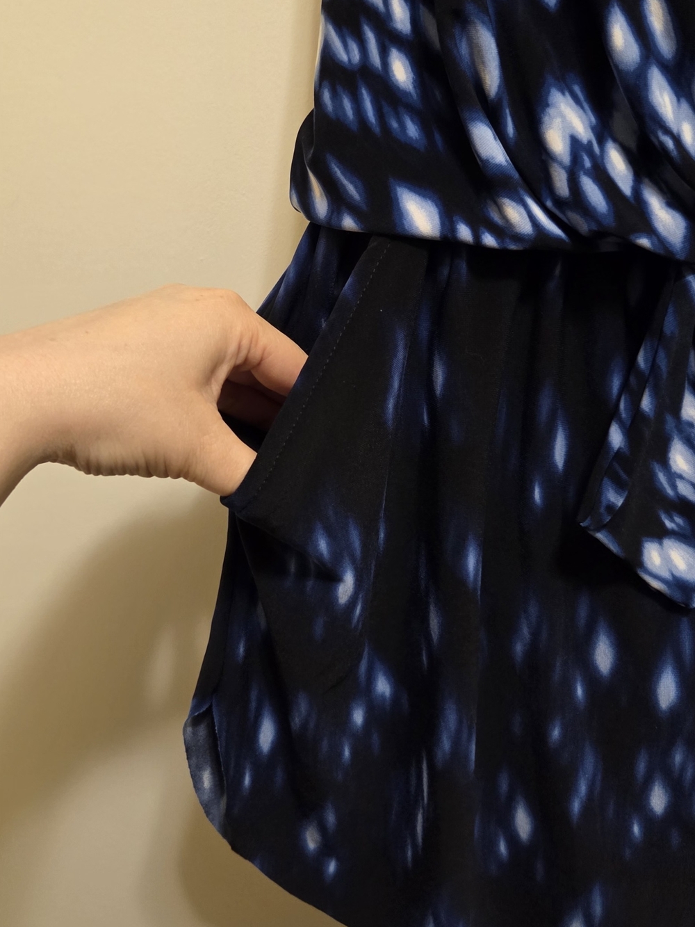 Magicsuit Kami Swim Dress Blue Tie-dye Sz14 - Picture 3 of 7